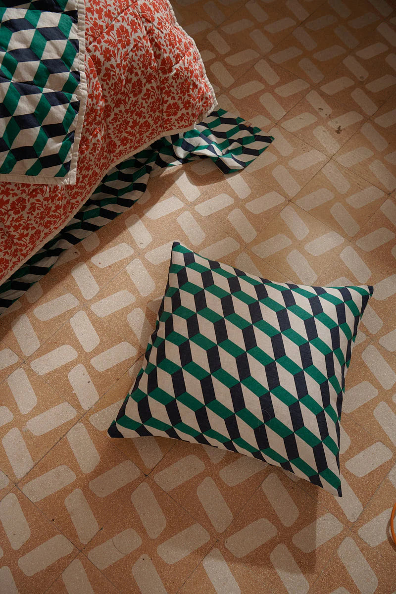 Teal Cushion