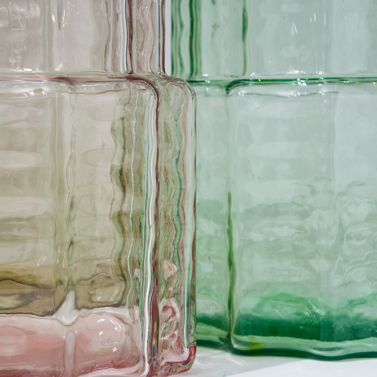 Jelly Hand-blown Short PInk