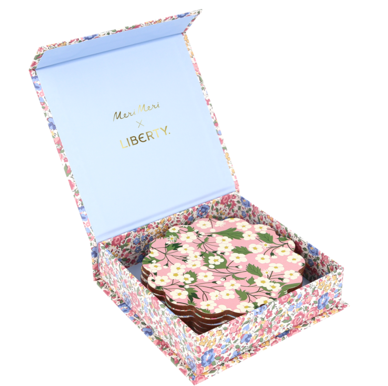 Meri Meri x Liberty London Coasters Set of 6