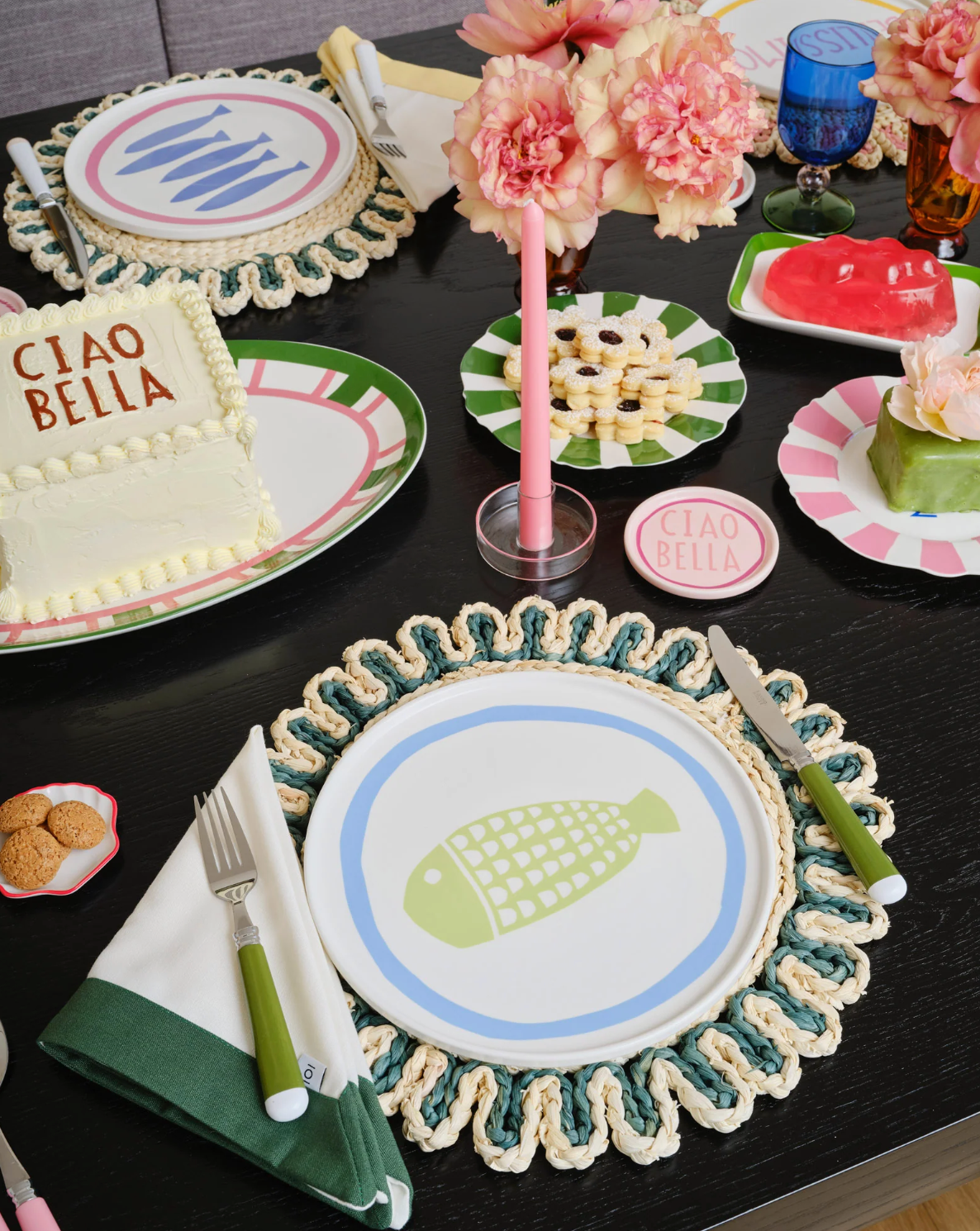 Green Corn Placemat - Set of 4