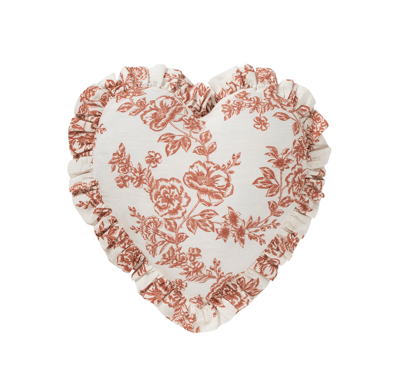 Rose Heart Cushion