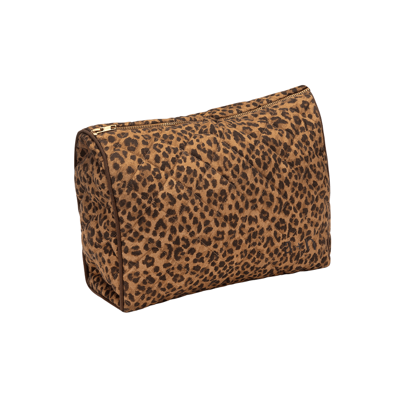 Leopard Quilted Wash Bag