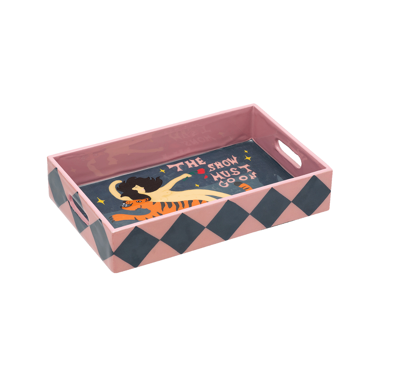 The Show Must Go On Tray