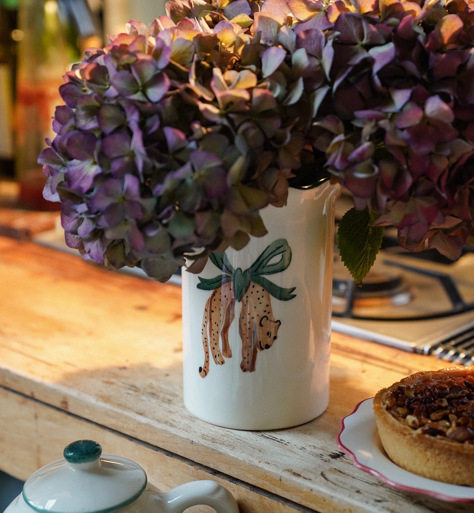 Leopard Vase