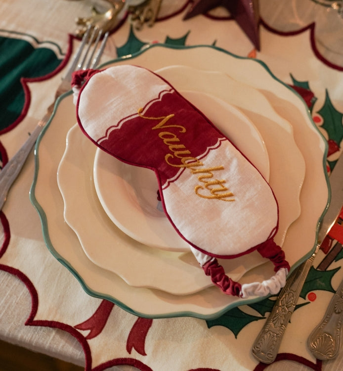 Naughty and Nice Sleeping Mask