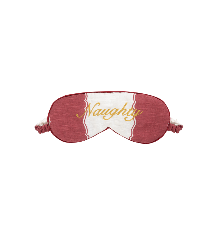 Naughty and Nice Sleeping Mask