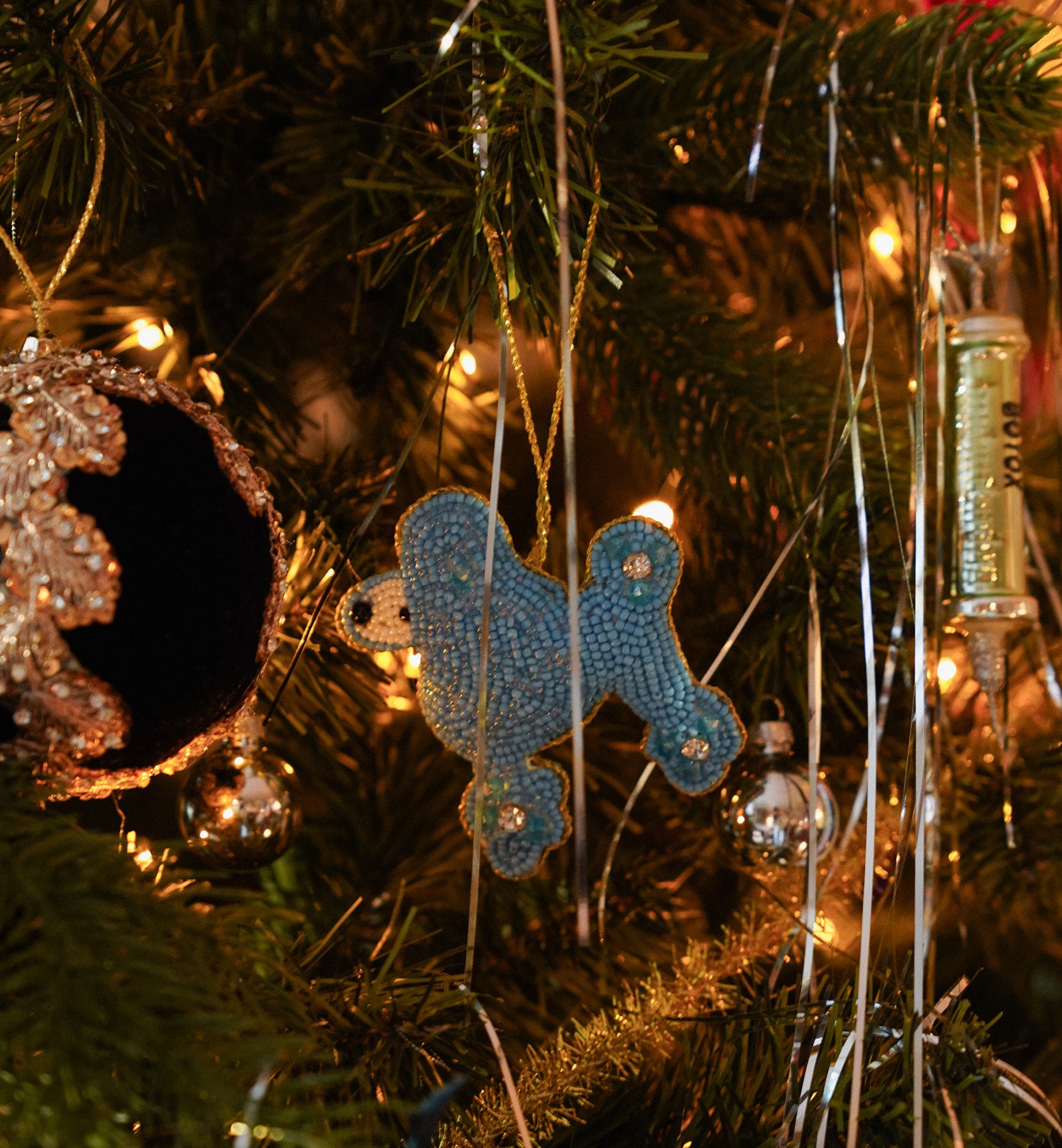 Poodle Ornament