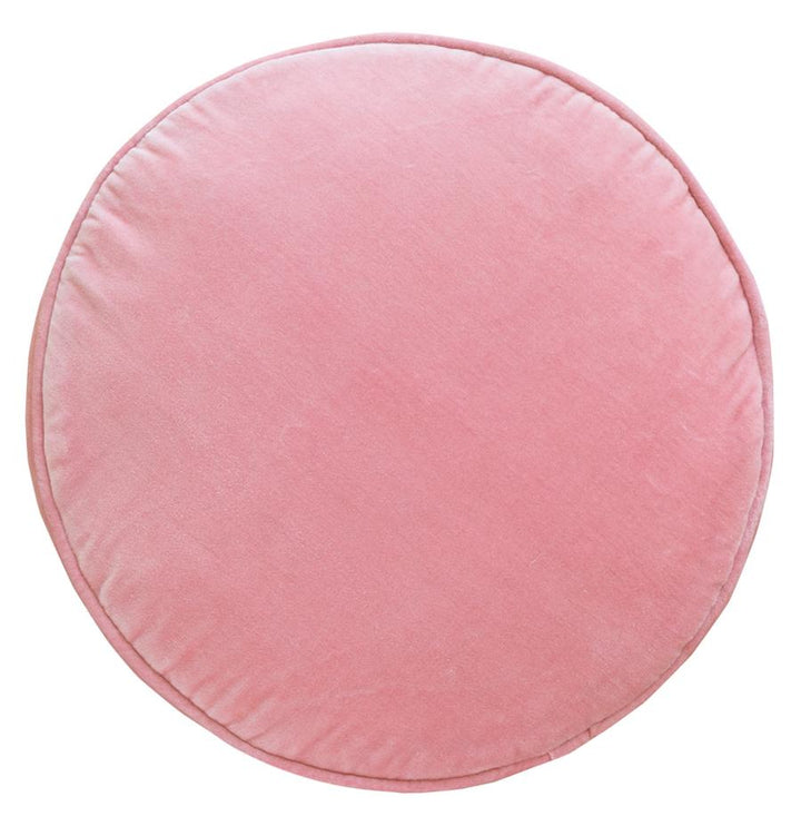 Pink  Round Cushion