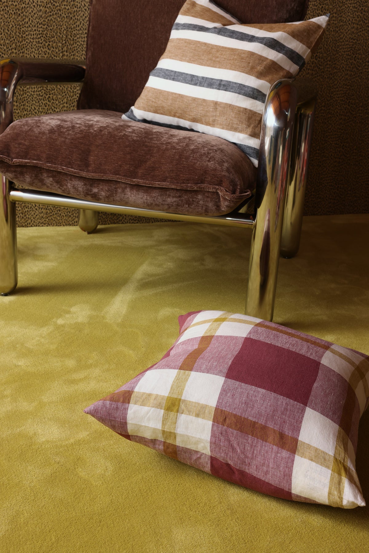 Taupe Cushion