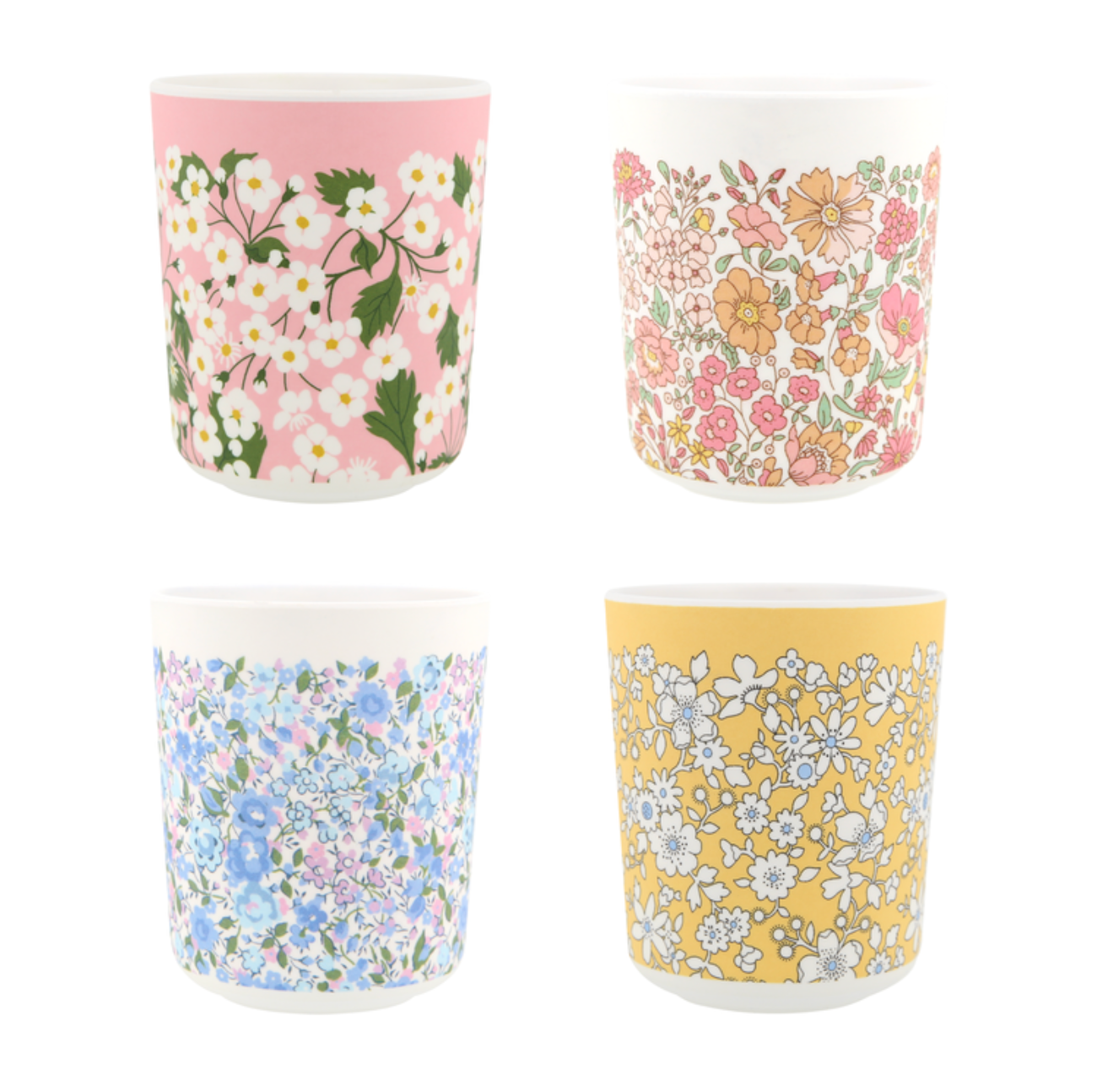 Meri Meri x Liberty London Reusable Cups Set of 4