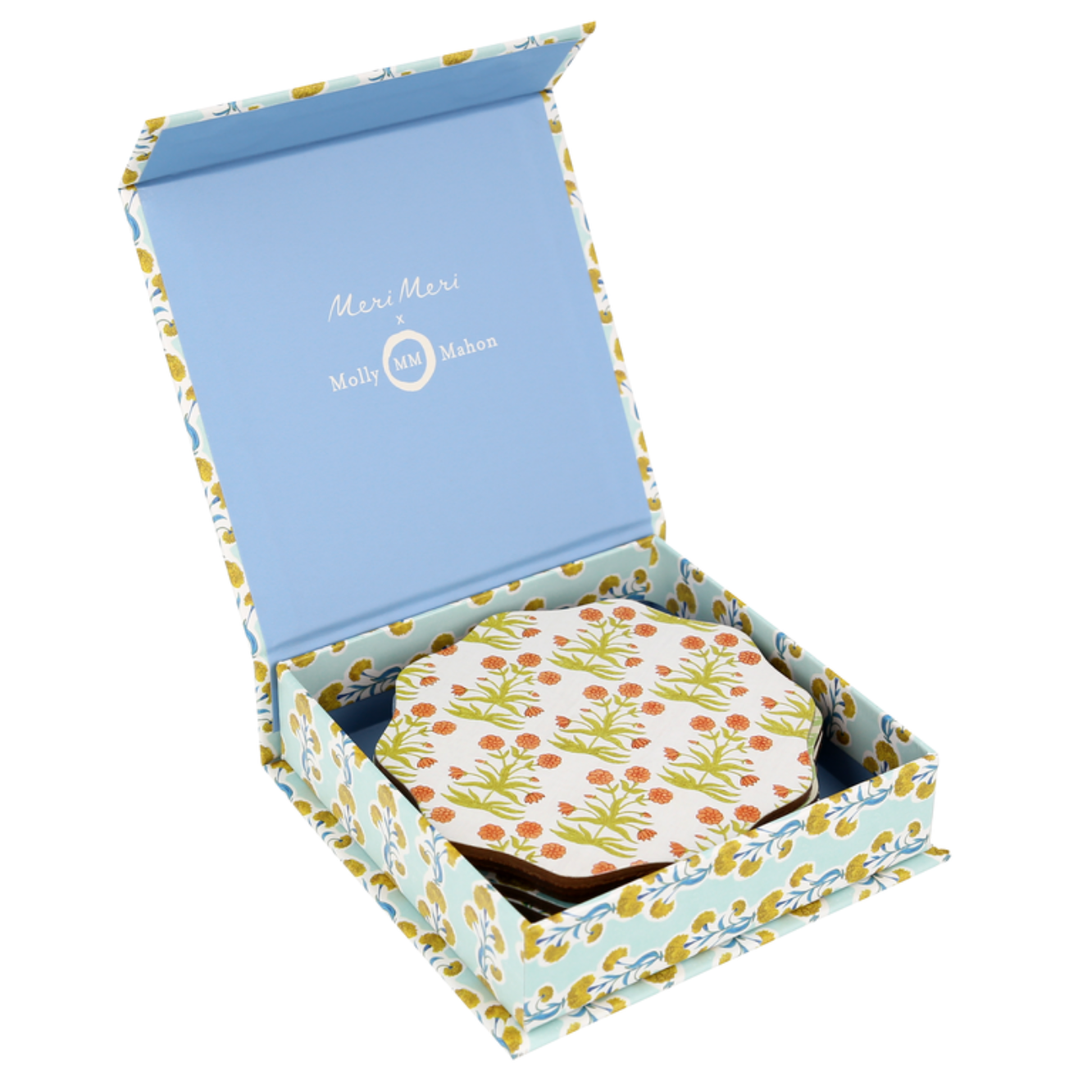 Meri Meri x Molly Mahon Coasters Set of 6