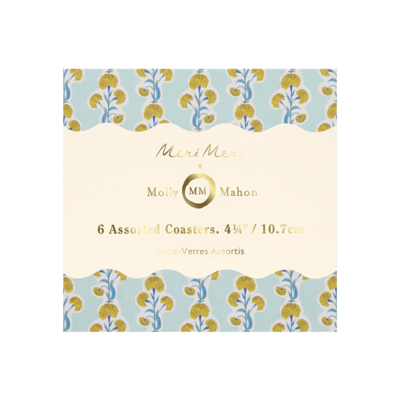 Meri Meri x Molly Mahon Coasters Set of 6