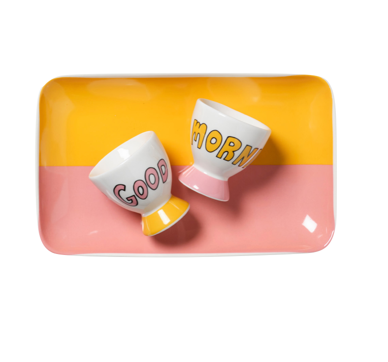 Good Morning Egg Cup Set