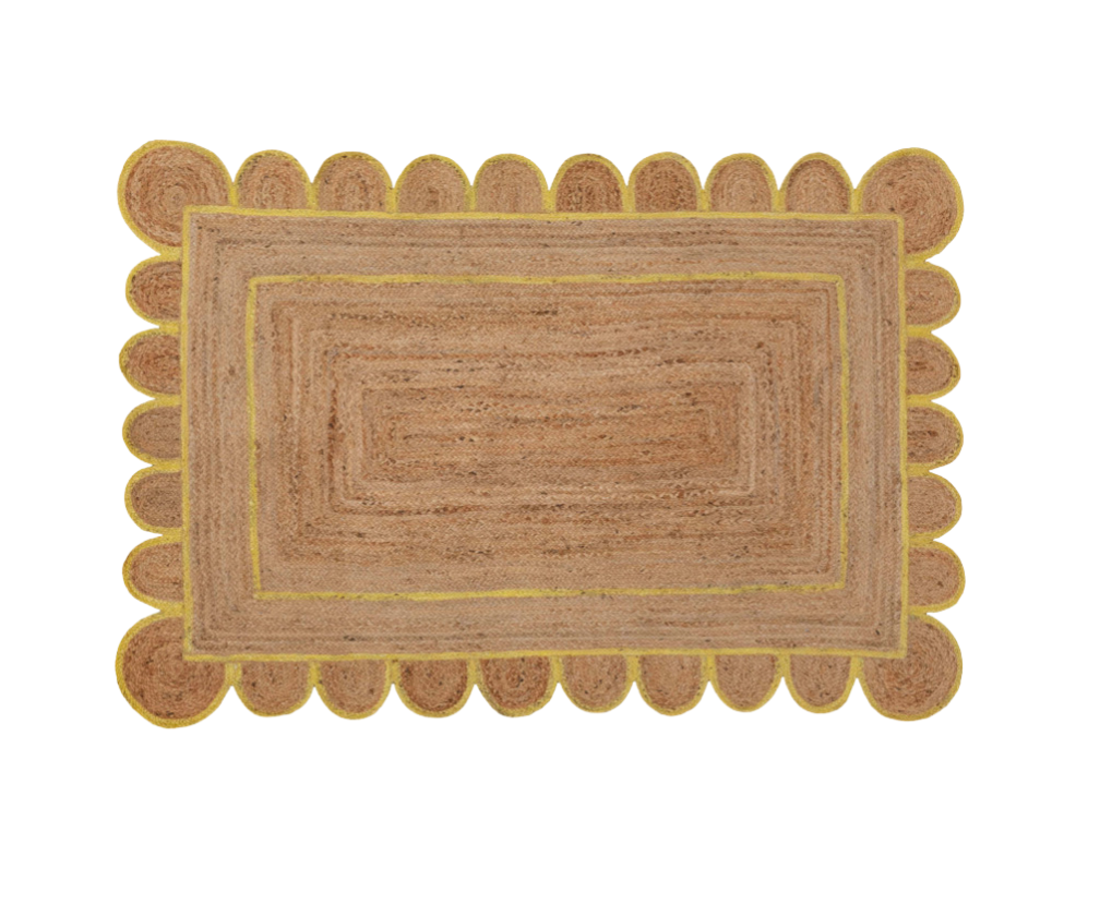 Yellow Daisy Rug