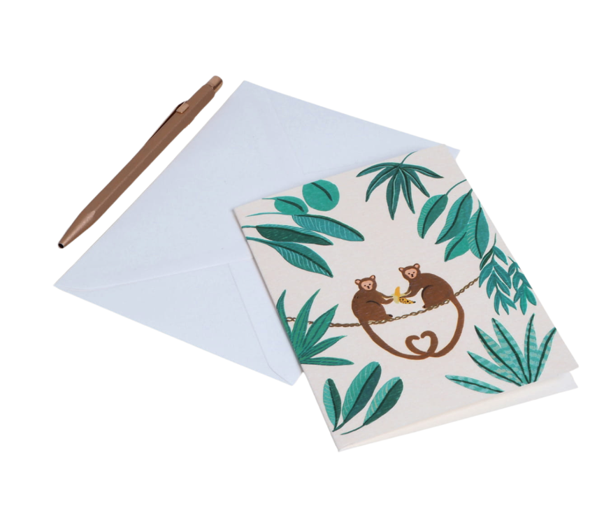 Monkey Card