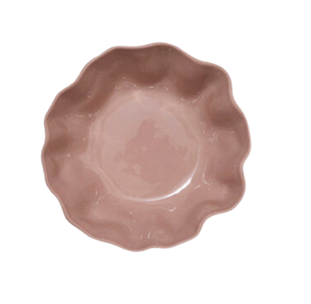 Ruffle Bowl - Icy Pink