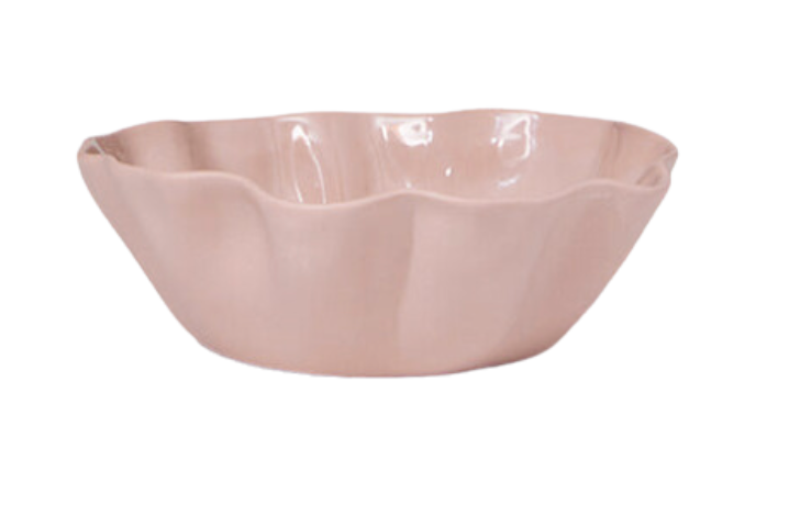 Ruffle Bowl - Icy Pink