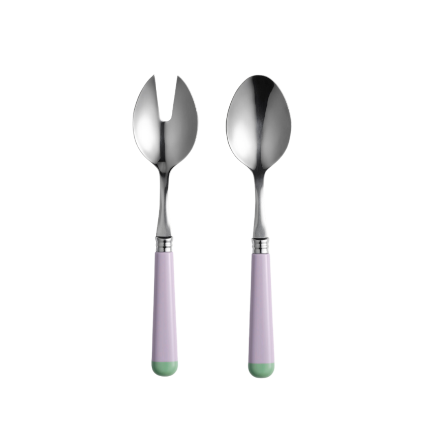 Salad Server - Lilac & Mint