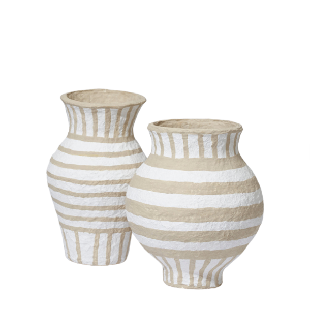 Tall Vessel Honey Stripe