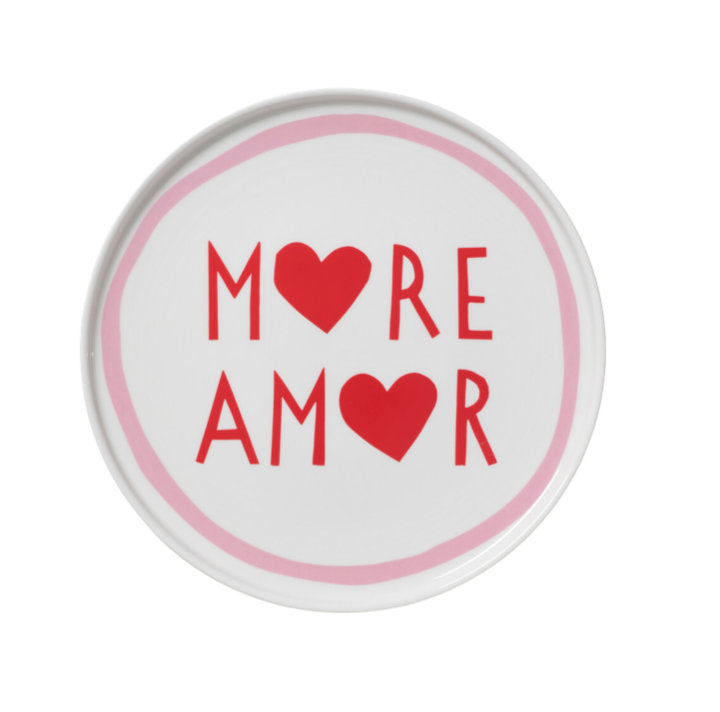 Red Amore Plate