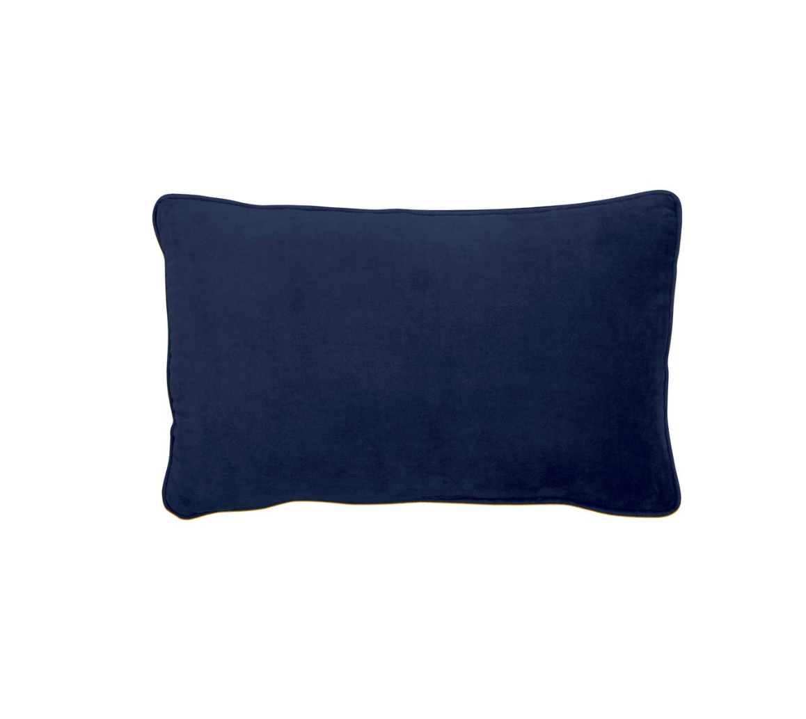 French Navy Lumbar Cushion