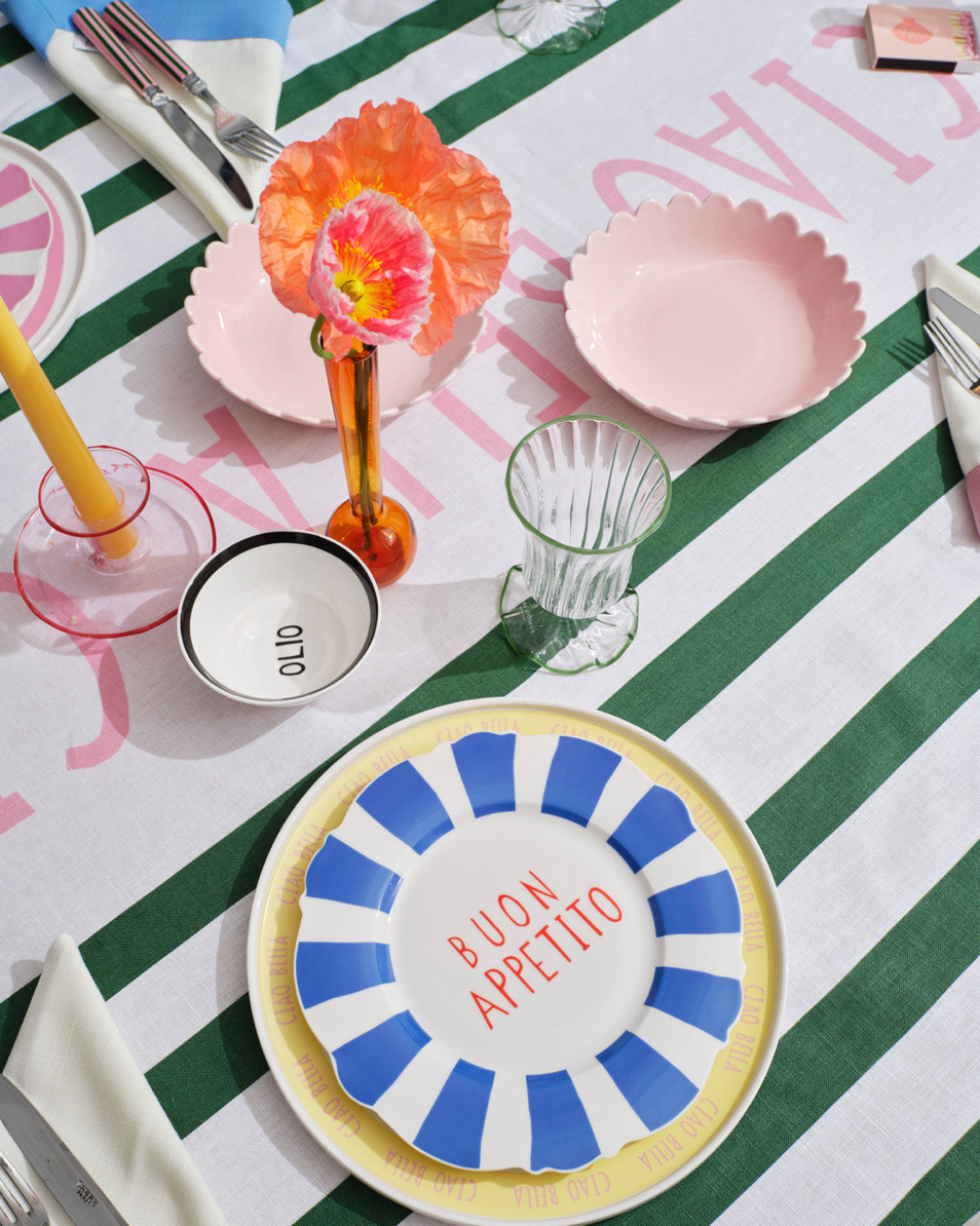 Side Plate Set - Italian Fun