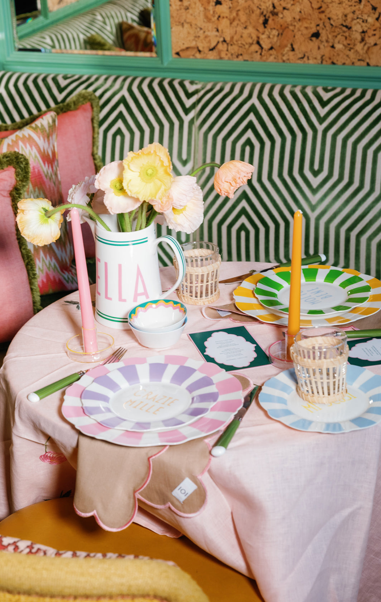 Side Plate Set - Italian Pastel