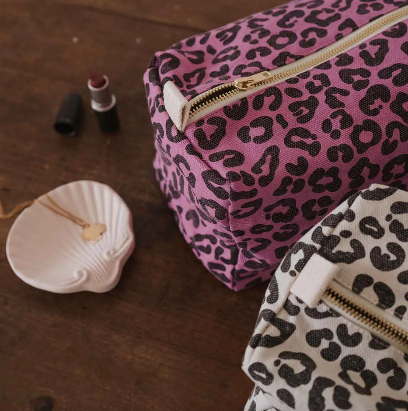 Greige Wash Bag