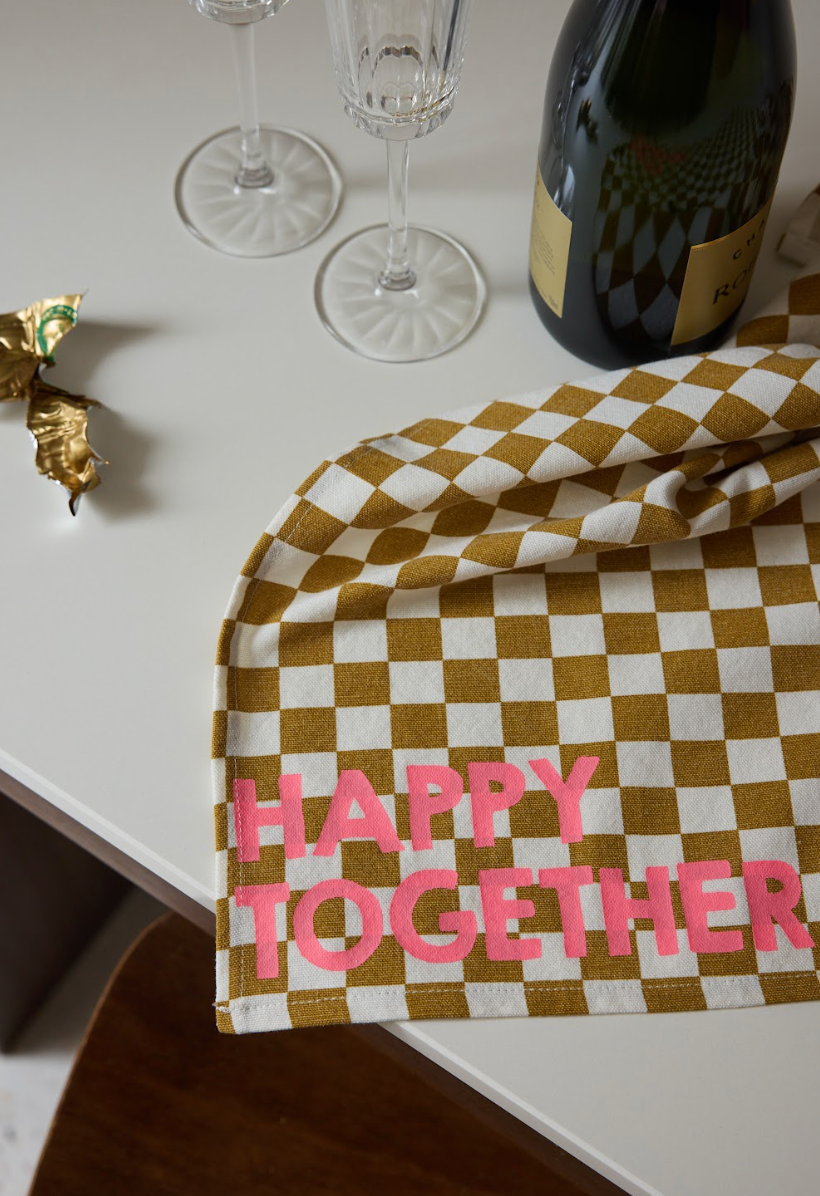 HAPPY TOGETHER! Set of 2 Napkins