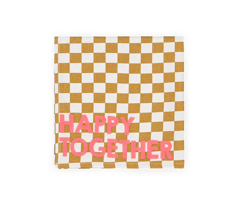 HAPPY TOGETHER! Set of 2 Napkins
