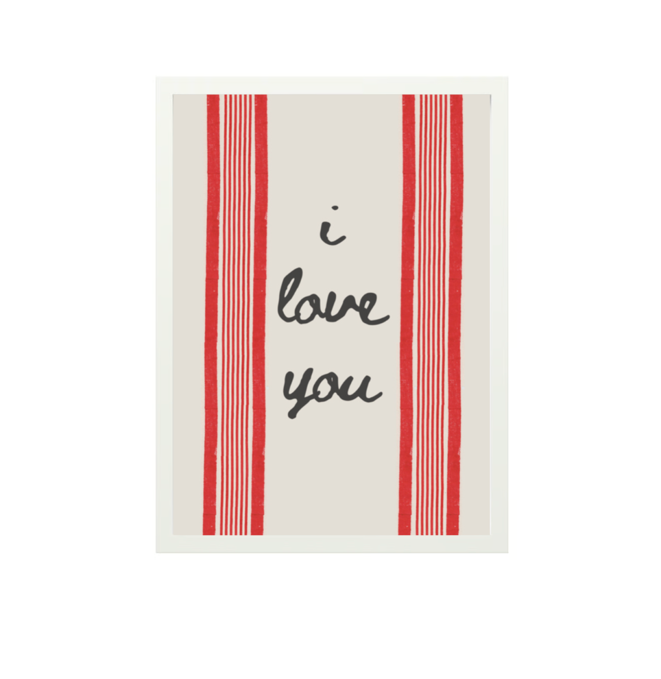 I Love You Wall Art