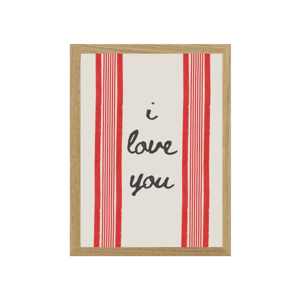 I Love You Wall Art