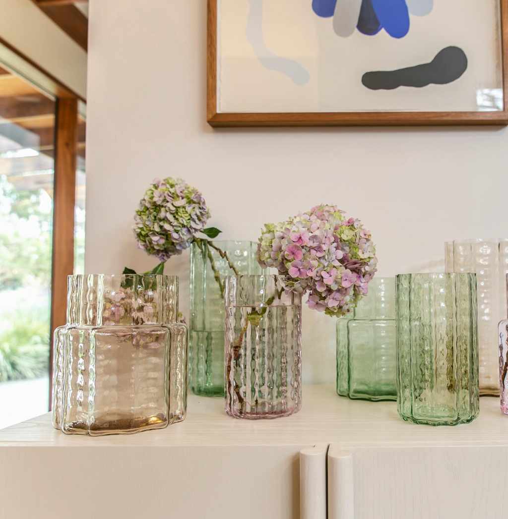 Jelly Hand-blown Short PInk