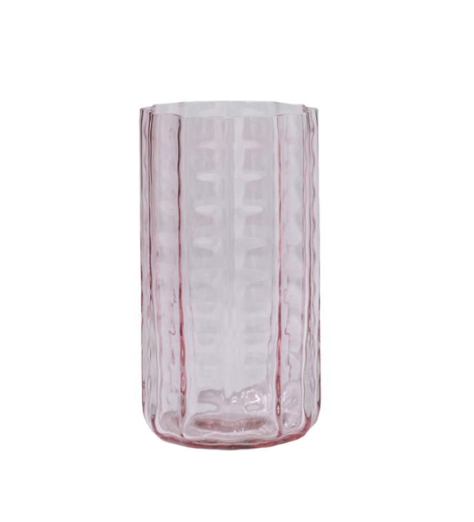 Jelly Hand-blown Glass Pink