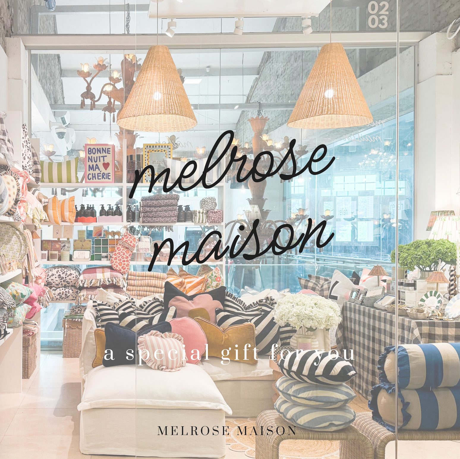 Melrose Maison Gift Card