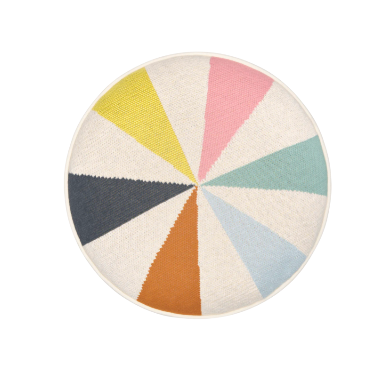 Knit Round Cushion