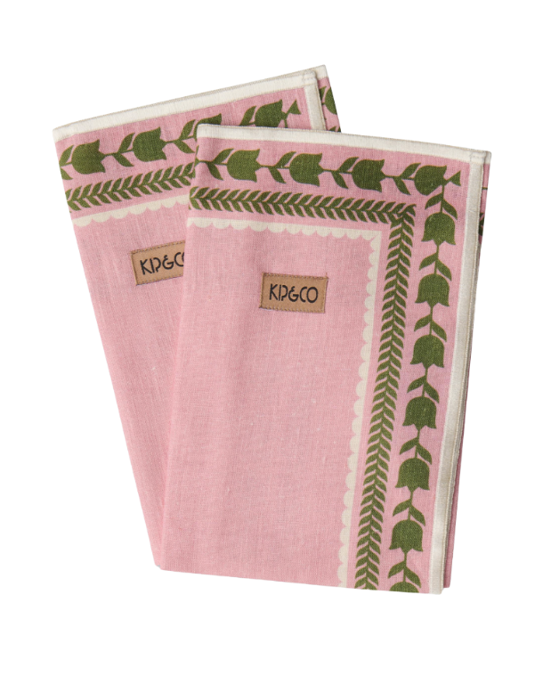 Flower Chain Napkins Set of 4