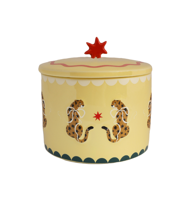 Leopard Jar