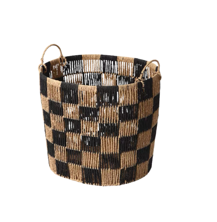 Melrose Checks Basket