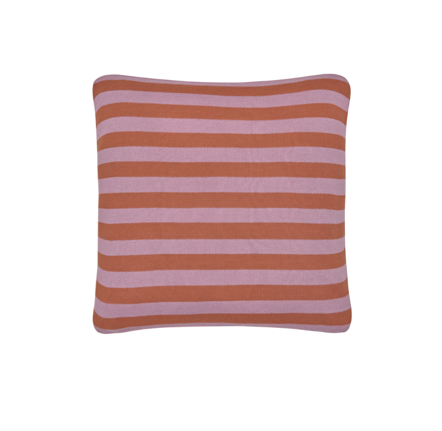 Purple Stripe Cushion