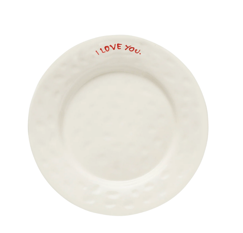 I Love You Plate