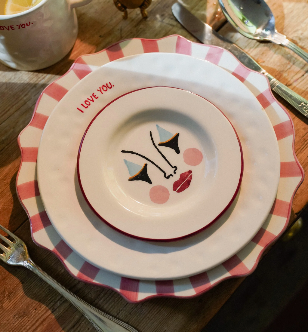 I Love You Plate