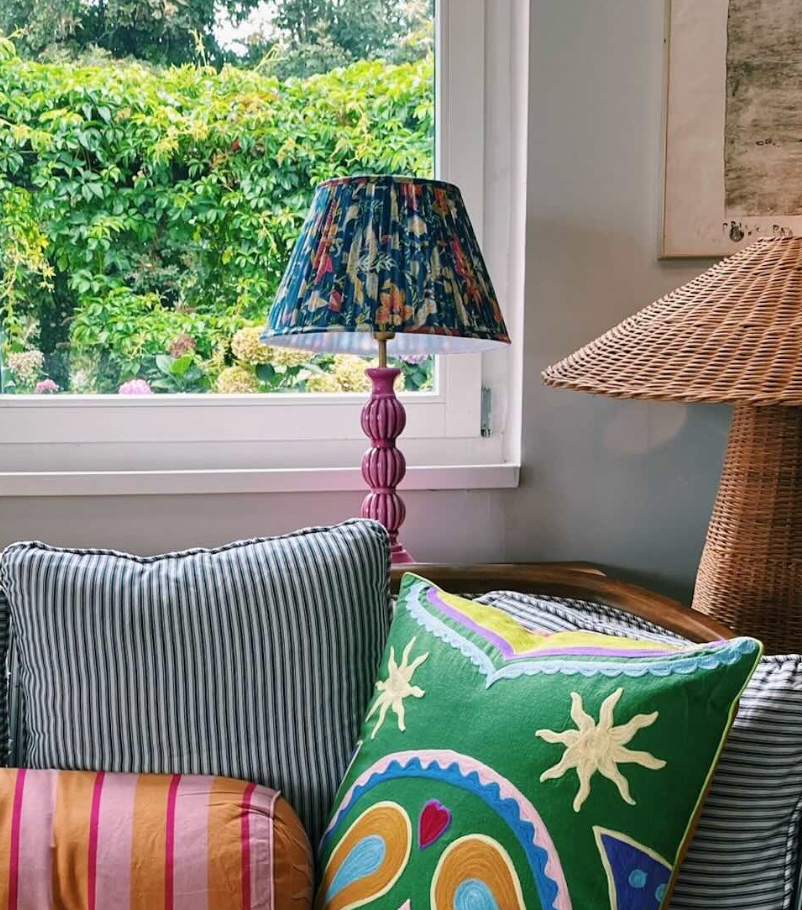 Sunset Lamp + Shade