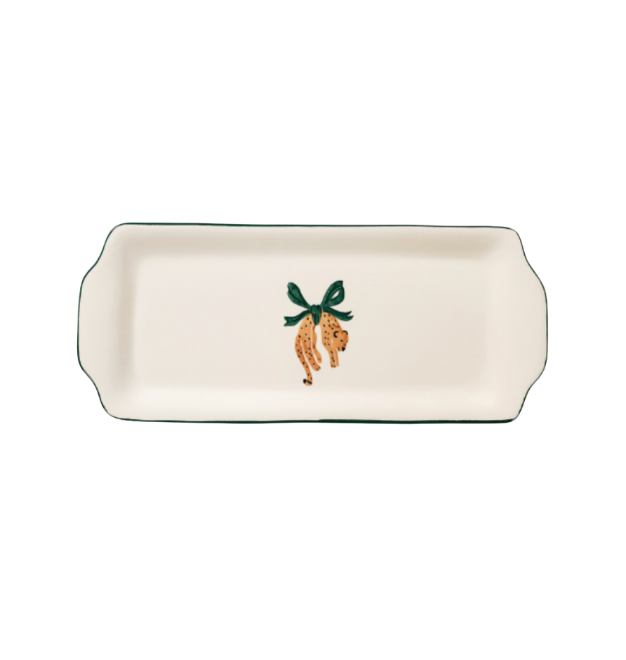 Leopard Serving Platter