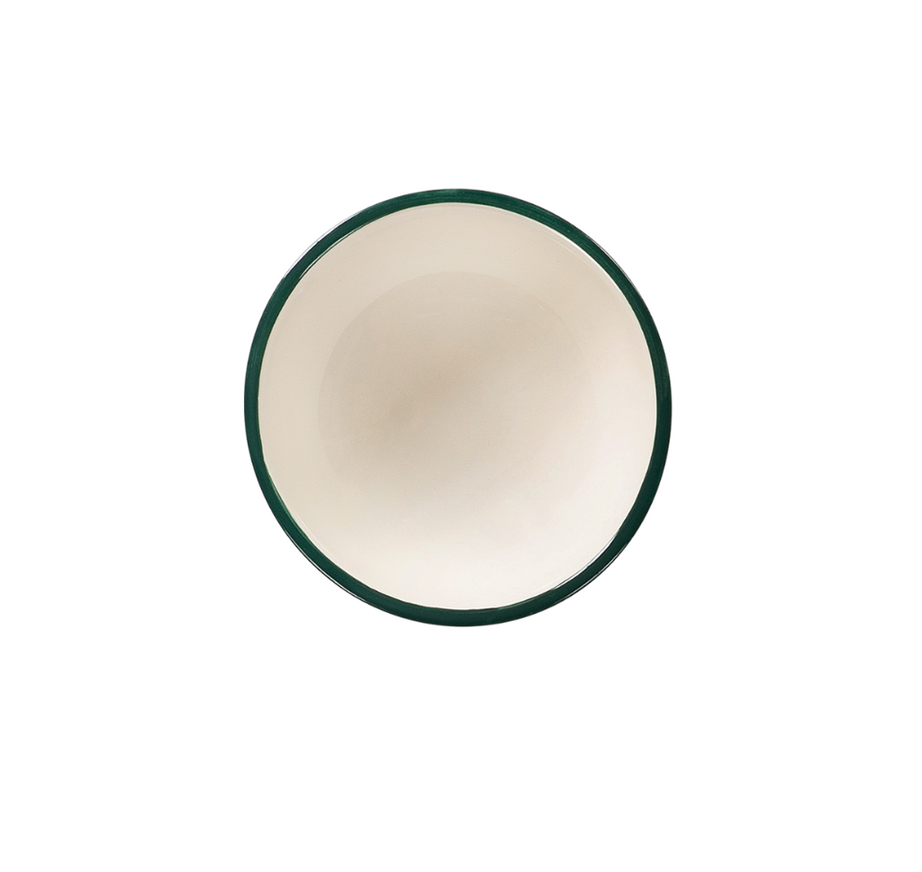 Peacock Trim Tapas Bowl