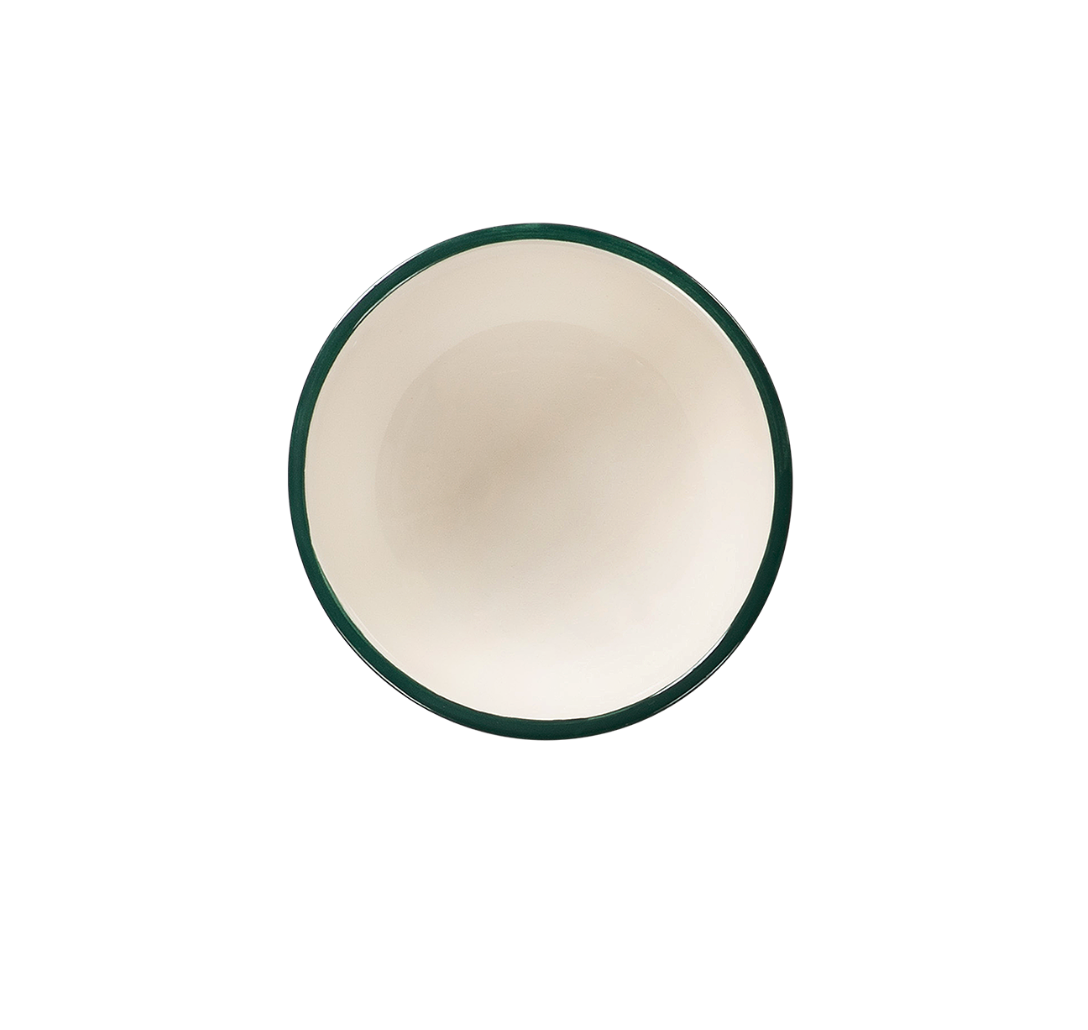 Peacock Trim Tapas Bowl