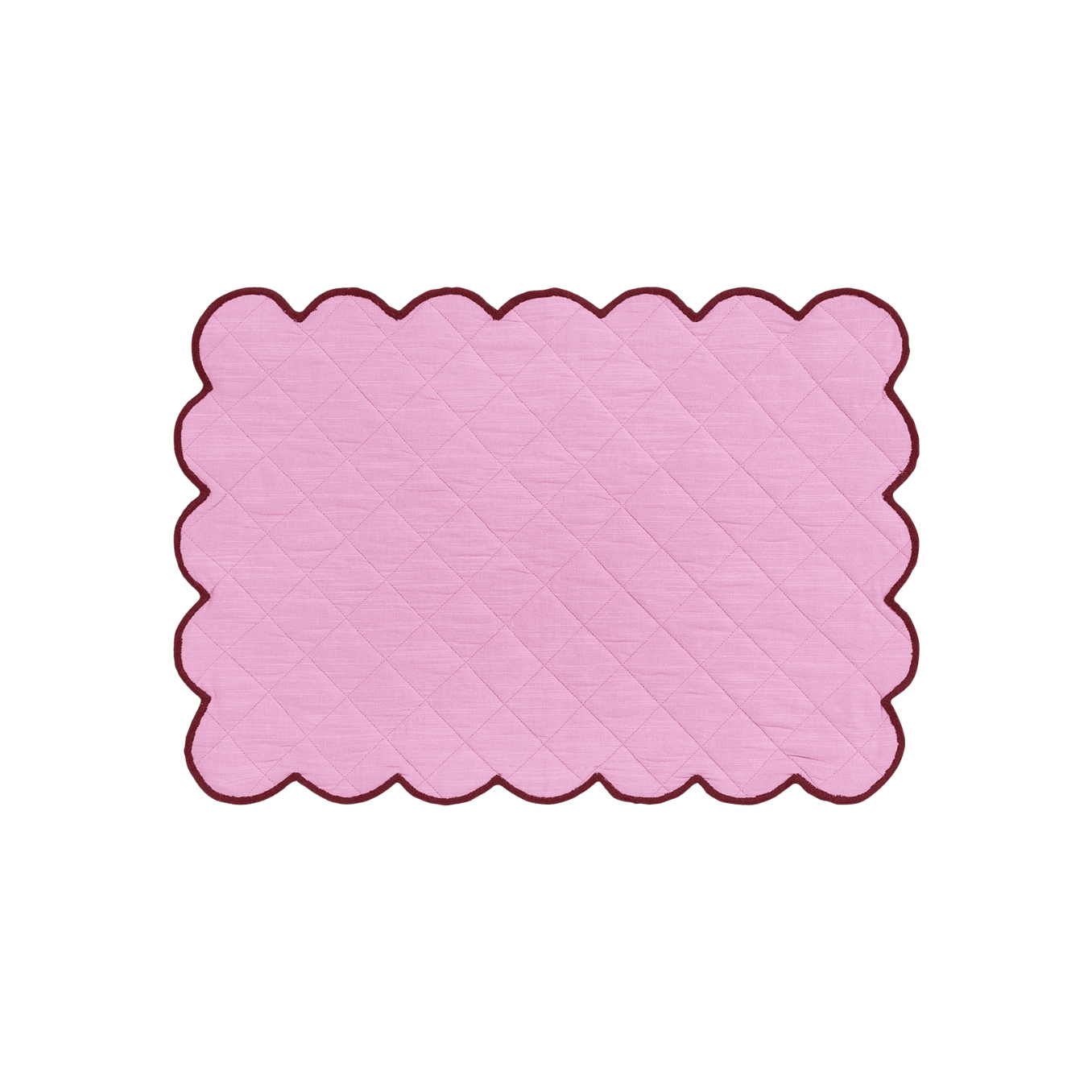 Cotton Candy Scalloped Placemat