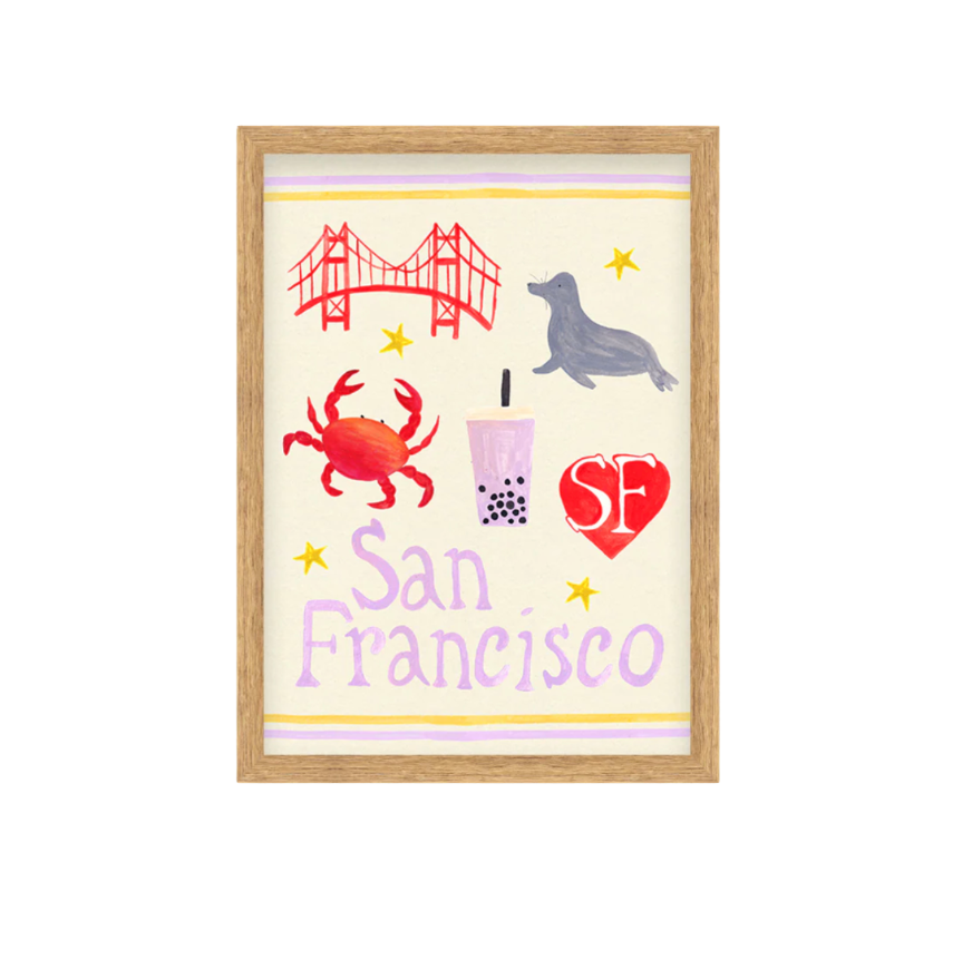 San Fran Wall Art