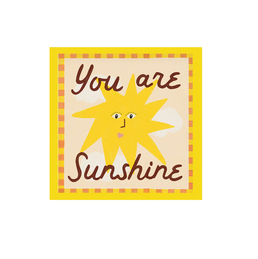 You Are Sunshine Wall Art