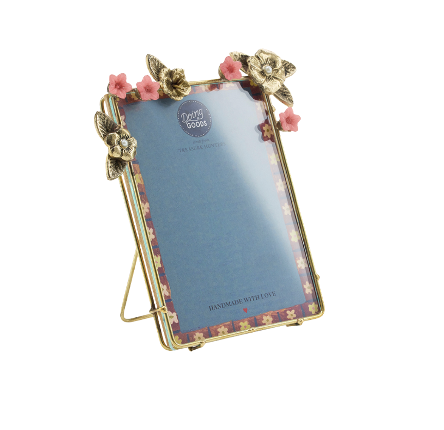 Amber Flower Frame